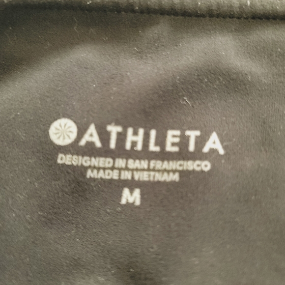 Athleta Black High-Waisted Leggings M - Picture 8 of 10